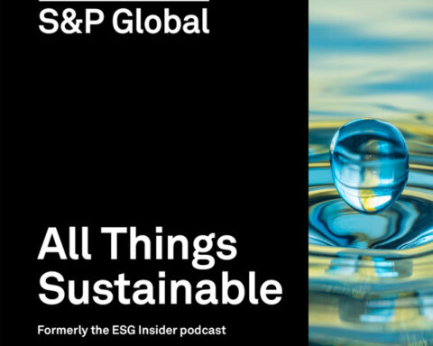 All Things Sustainable podcast by S&P Global features sustainability insights from global business leaders